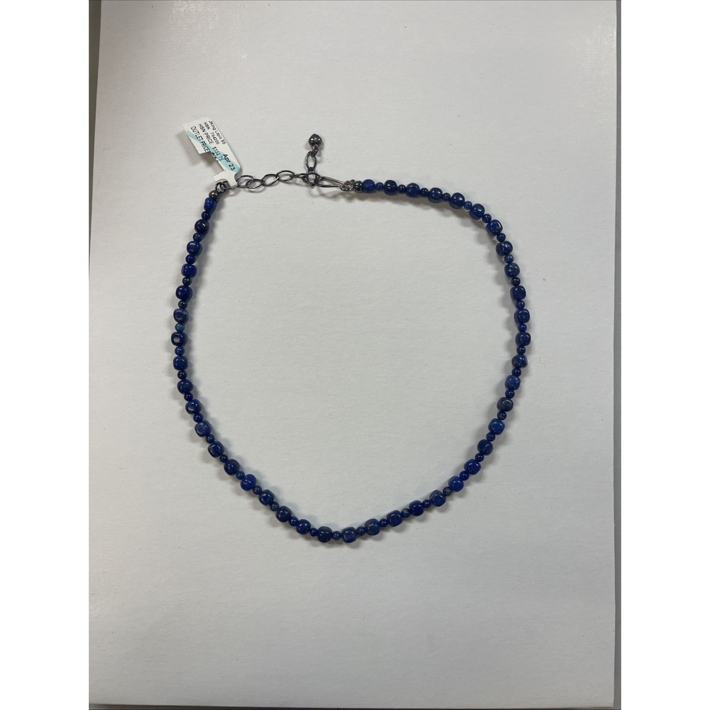 Jay King Lapis Lazuli Graduated Bead Gemstone Necklace